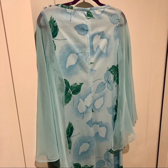 Unique, gorgeous vintage (1960s-70s) maxi dress - Picture 6 of 11